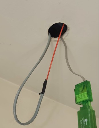 Installing a Tesla Charger with a Cable Route Through the House