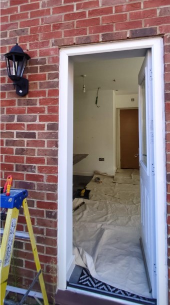 Installing a Tesla Charger with a Cable Route Through the House