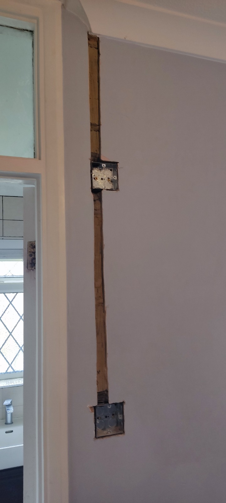 Socket / switch moving, Wokingham