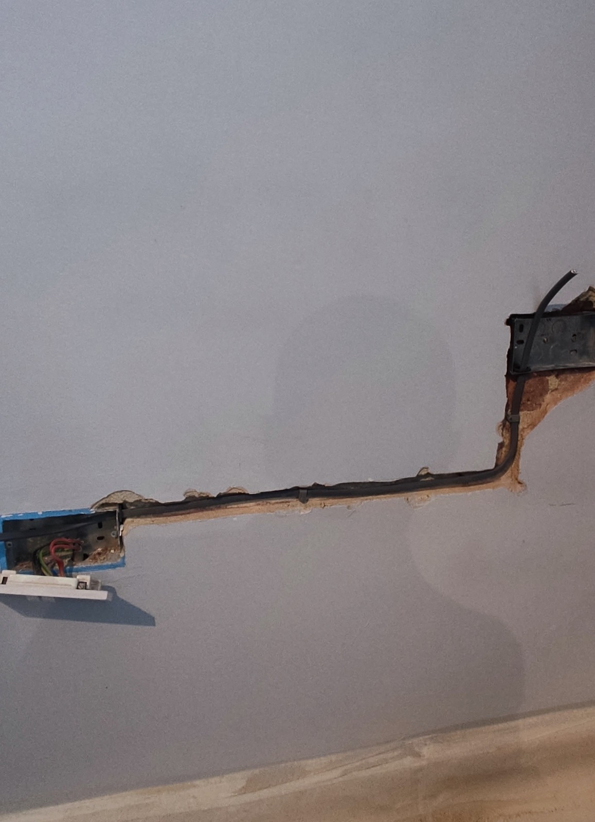 Socket / switch moving, Wokingham