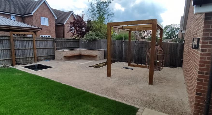 Garden Electrical Installation Completed in Wokingham