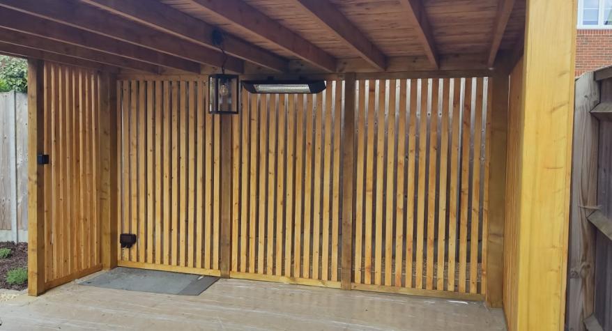 Garden Electrical Installation Completed in Wokingham