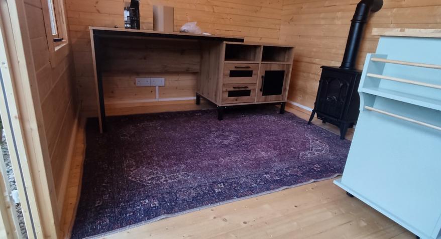 Finishing the Electrics in a Garden Office and Gym